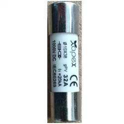 Apex DC Kartuş Sigorta 32A DC 1000V