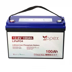 APX-YRO-BOX Apex 12.8V 100Ah Lityum (LiFePO4) Batarya