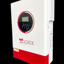 APX6200 PRO Seri 6200W Hibrit Akıllı İnverter - 100A MPPT - 500VDC Panel