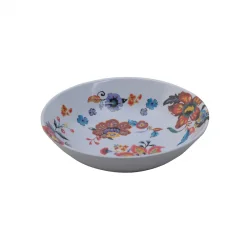 Bahar Çiçekleri Motifli Melamin Tabak Seti