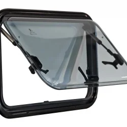Berhimi 30x50 Amörtisörlü Karavan Penceresi (Sineklikli Güneşlikli)