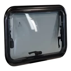 Berhimi 30x50 Amörtisörlü Karavan Penceresi (Sineklikli Güneşlikli)