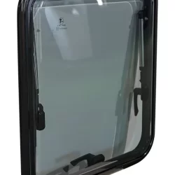 Berhimi 45x50 Amortisörlü Karavan Penceresi (Sineklikli Güneşlikli)