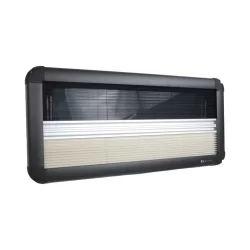 Berhimi 55x145 Amortisörlü Karavan Penceresi (Sineklikli Güneşlikli)