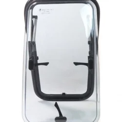 Berhimi 60 x 35 Dikey Amörtisörlü Karavan Penceresi (Sineklikli Güneşlikli)