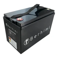 Berhimi 12V 100 Amper 4000 DOD BT Marin/Karavan IP67 Lifepo4 Lityum Akü