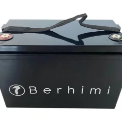 Berhimi 12V 100 Amper 4000 DOD BT Marin/Karavan IP67 Lifepo4 Lityum Akü