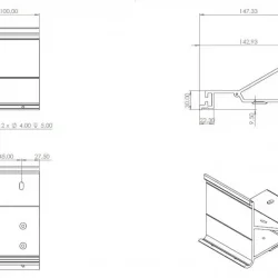 Berhimi M44 Ducato, Jumper, Boxer 2007 Sonrası Tente Braketi
