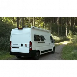 Berhimi M44 Kasetli Duvar Tipi Karavan Tentesi 2.50x2.00 Beyaz Kasa