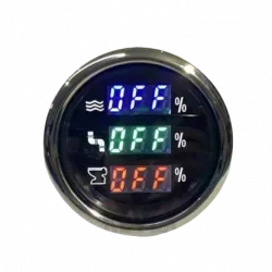 Temiz, Pis ve Gri Su Göstergesi Boş Dolu Depo Alarmlı Beyaz