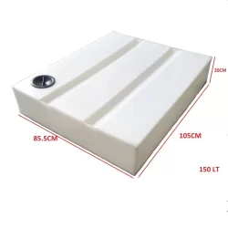 Karavan Su Deposu 150 Lt Beyaz