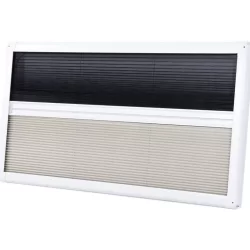 Beyaz Pervazlı Karavan Penceresi (30x50)