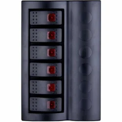 Bfy Switch Panel Otomatik Sigortalı Işıklı - B.S 6lı