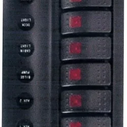 Bfy Switch Panel Otomatik Sigortalı Işıklı - B.S 4lü