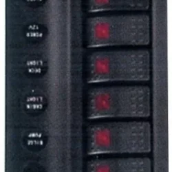 Bfy Switch Panel Otomatik Sigortalı Işıklı - B.S 4lü