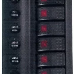 Bfy Switch Panel Otomatik Sigortalı Işıklı - B.S 8li