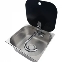 Cam Kapaklı Dikdörtgen Evye – FSM 3426