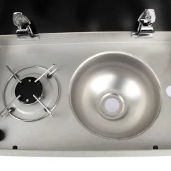 Cam Kapaklı Tekli Gömme Ocaklı Evye – FSM 3401