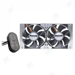 Campasist 12V Karavan Çiftli Buzdolabı Soğutma Fanı