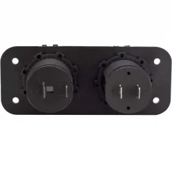 Campasist 5V/1A +2.1A Çift Usb ve 12V Kapaklı Çakmaklık Girişi