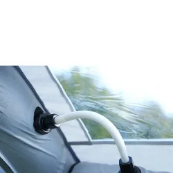 Campasist AİR360K 360cm Şişme Kapalı Karavan Kış Çadırı Mavi