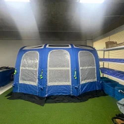 Campasist AİR360K 360cm Şişme Kapalı Karavan Kış Çadırı Mavi