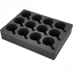 Campasist Karavan Çekmece İçi Düzenleyici - 12li Bardak Koruyucu Sünger