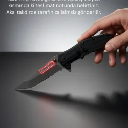 CAMPOUT ÇELİK ÇAKI ALPTUĞ (KİŞİYE ÖZEL)