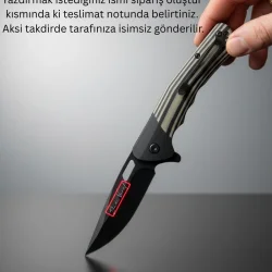 CAMPOUT ÇELİK ÇAKI DUMRUL (KİŞİYE ÖZEL)