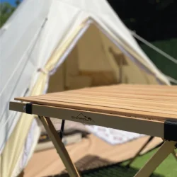 Campout Katlanır Ahşap Kamp Masası