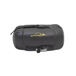 Campout Kaz Tüyü Uyku Tulumu Siyah Renk