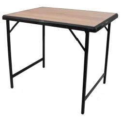 Mdf Katlanır Masa Küçük + 4 Katlanır Tabure Set