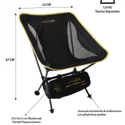 CAMPOUT PRATİK KAMP SANDALYESİ