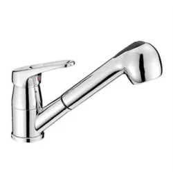 Can 1500mm Spiralli Krom Musluk (Sıcak&Soğuk)