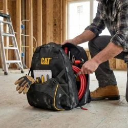 CAT DA980203 17 Tek Bölmeli Ağır Hizmet Bez Alet Sırt Takım Çantası