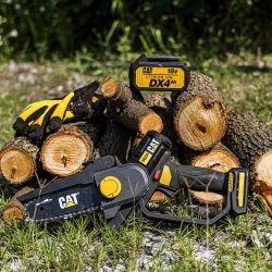 CAT DG231 18Volt 4.0Ah Li-ion 12CM Profesyonel Şarjlı Kömürsüz Zincirli Testere