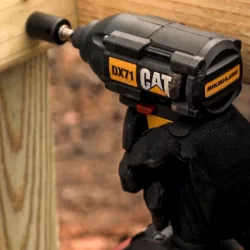 CAT DX12K.2 18Volt/4.0Ah Li-ion Çift Akülü Kömürsüz Profesyonel Şarjlı Darbeli Matkap + DX71.2 Kömürsüz Darbeli Tornavida Kombo Set