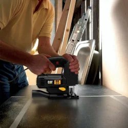 CAT DX5310 550Watt Profesyonel Devir Ayarlı Dekupaj Testere + DA06901 10 Parça Testere Ucu