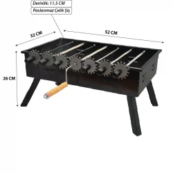 ÇEVİRMELİ KARA MANGAL