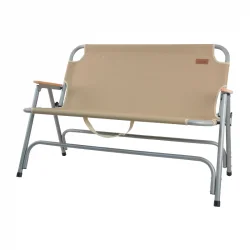 ÇİFT KİŞİLİK KAMP SANDALYESİ KREM