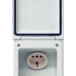 CKW Uydu ve TV Elektrik Prizi (220V+12V)
