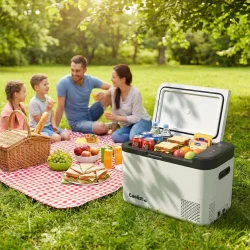 Coolist CLK25B 12/24Volt/ 220Volt 25 Litre Kompresörlü Bluetooth Bağlantılı Oto Buzdolabı