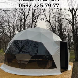 DOME ÇADIR KONAKLAMA - 2 GÜN KİRALAMA BEDELİ (KAHVALTI DAHİL)