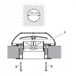 DOMETIC Gy 20 Tavan Havalandırma Motorsuz
