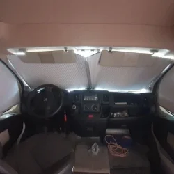 Ducato, Boxer, Jumper Isı Yalıtımlı Karavan Ön Cam Perdesi