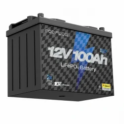 EcoFlow 12V 100Ah Lityum Derin Döngülü Karavan ve Tekne Aküsü