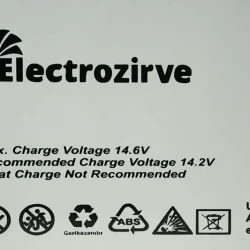 ELC-YRH-BOX Electrozirve 12.8V 200Ah Lityum (LiFePO4) Batarya