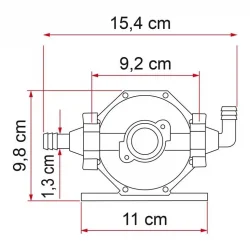Fiamma AQUA F Hidrofor 10 LT 12V
