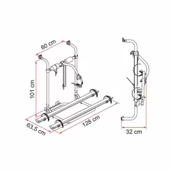 Fiamma Caravan Hobby – Bisiklet Taşıyıcısı