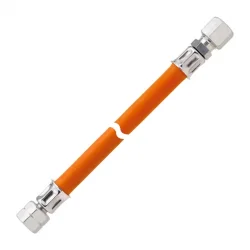 GOK Gaz Bağlantı Hortumu - 400 mm / 8 mm (Yeni Shell)